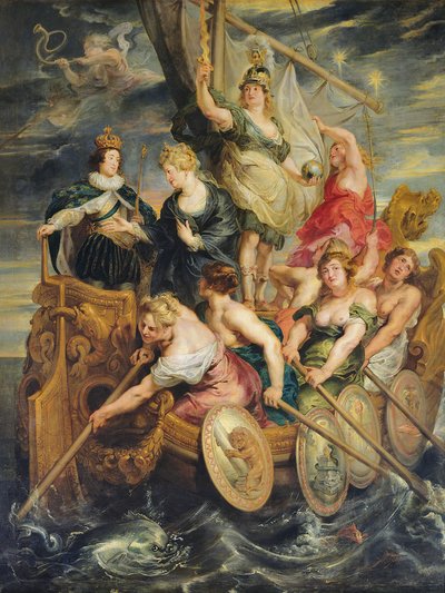 The Majority of Louis XIII (1601-43) 20th October 1614, 1621-25 by Peter Paul Rubens